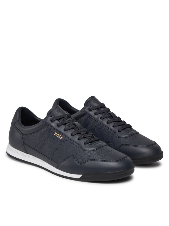 BOSS BOSS Sneakersy Titanium 50536525 Tmavomodrá