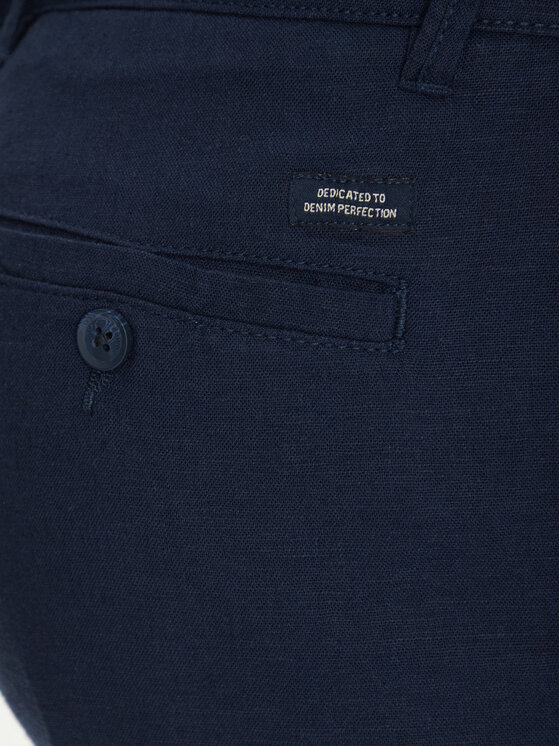 Blend Blend Kratke hlače iz tkanine 20717870 Mornarsko modra Regular Fit