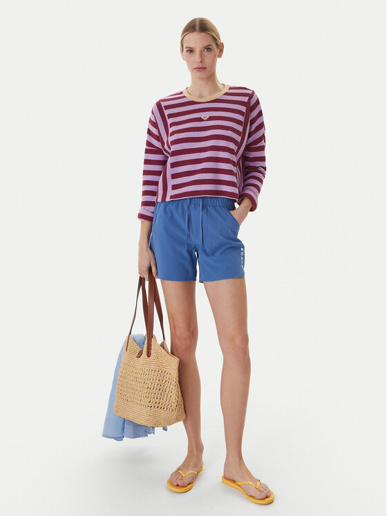 Roxy Roxy Halenka Daylight Dancer ERJKT04403 Fialová Relaxed Fit