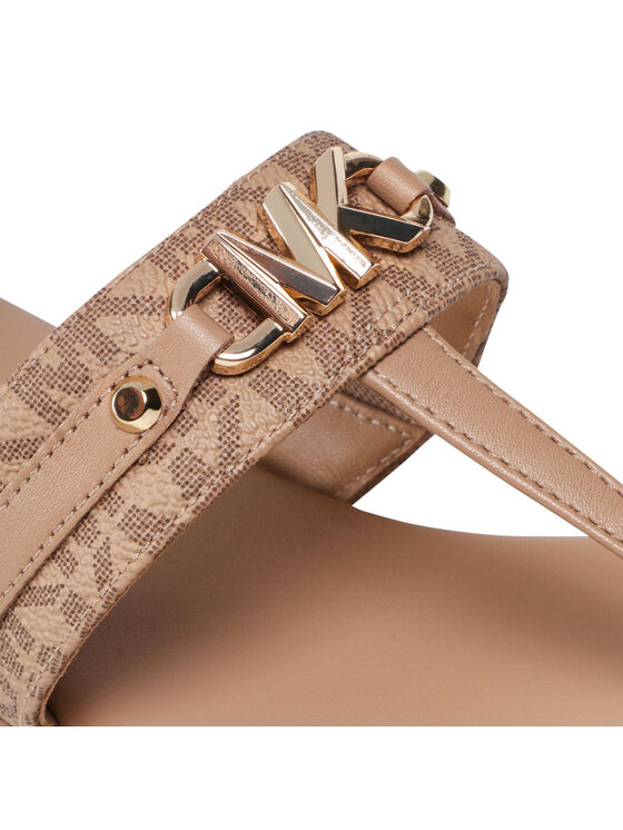 MICHAEL Michael Kors Zehentrenner Farrah Thong 40R2FHFA1B Braun | Modivo.de