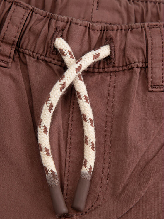 Coccodrillo Coccodrillo Športne kratke hlače WC4119502HBN Rjava Regular Fit