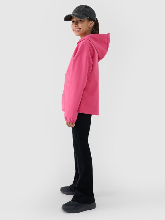 4F 4F Kurtka softshell 4FJWSS25TSOFF305-54S Różowy Regular Fit
