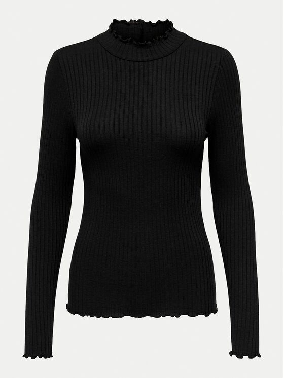 JDY JDY Μπλουζάκι Fransiska 15228065 Μαύρο Slim Fit
