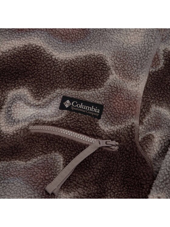 Columbia Columbia Polar Helvetia II Printed Fleece Hoodie 2090881254 Beżowy Regular Fit