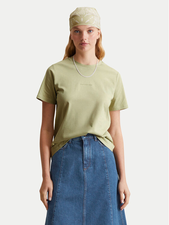 Marc O'Polo Denim Marc O'Polo Denim Póló 500 0006 452 Zöld Regular Fit