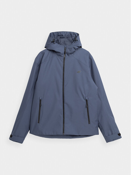 4F 4F Kurtka outdoor 4FAW23TTJAM304 Granatowy Regular Fit