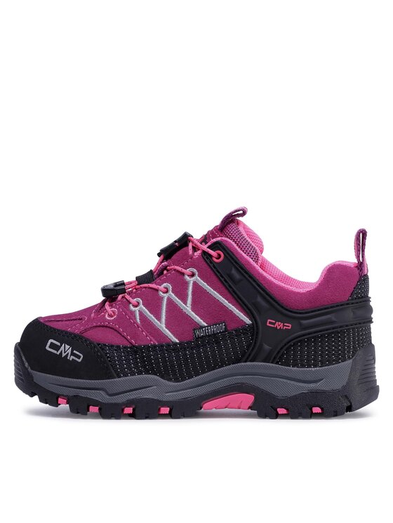 CMP CMP Trekkingi Kids Rigel Mid Trekking Shoe Wp 3Q13244 Różowy