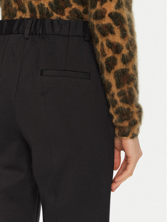 ViCOLO ViCOLO Kalhoty z materiálu TS0102 Hnědá Regular Fit