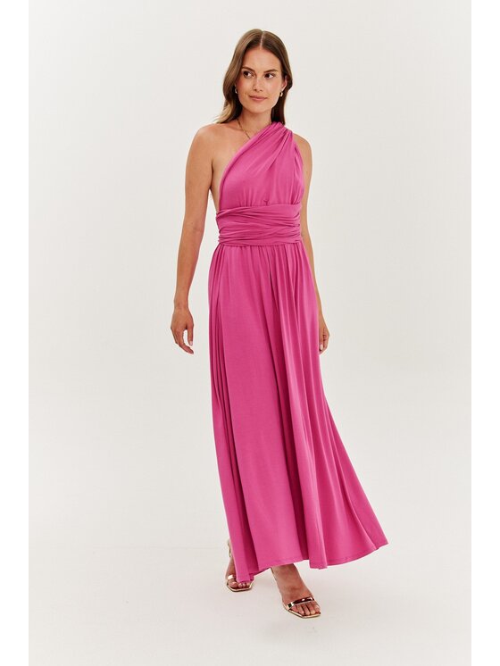 NAOKO NAOKO Každodenní šaty Infinity Rose Amour Růžová Regular Fit