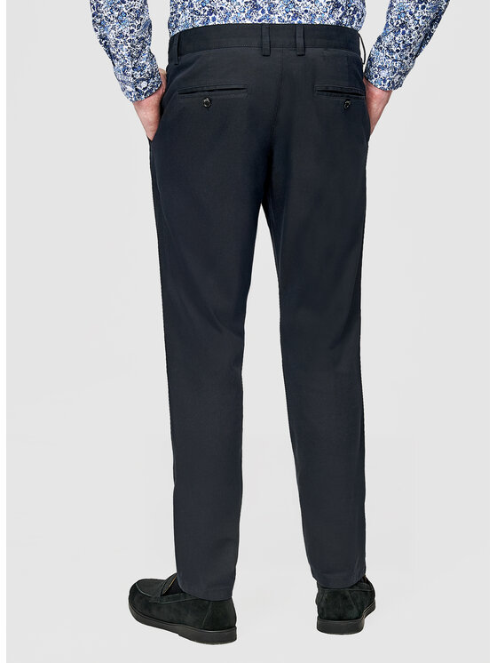 Pako Lorente Pako Lorente Spodnie materiałowe P26SF-WX-001 Czarny Classic Fit