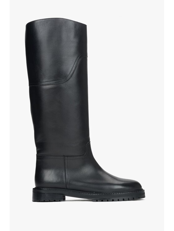 Estro Estro Kozačky ER00116211 Černá