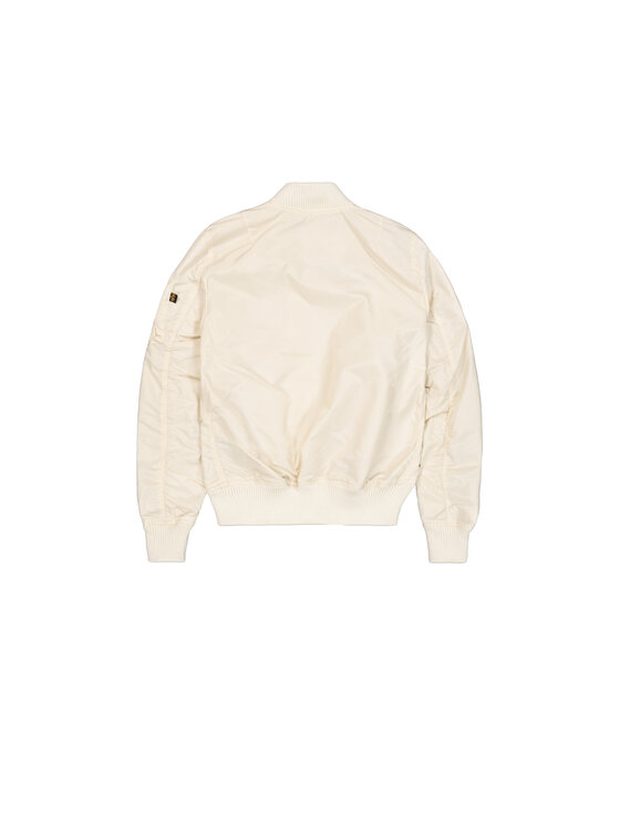 Alpha Industries Alpha Industries Kurtka bomber MA-1 TT Light Bomber Jacket Women Beżowy Slim Fit