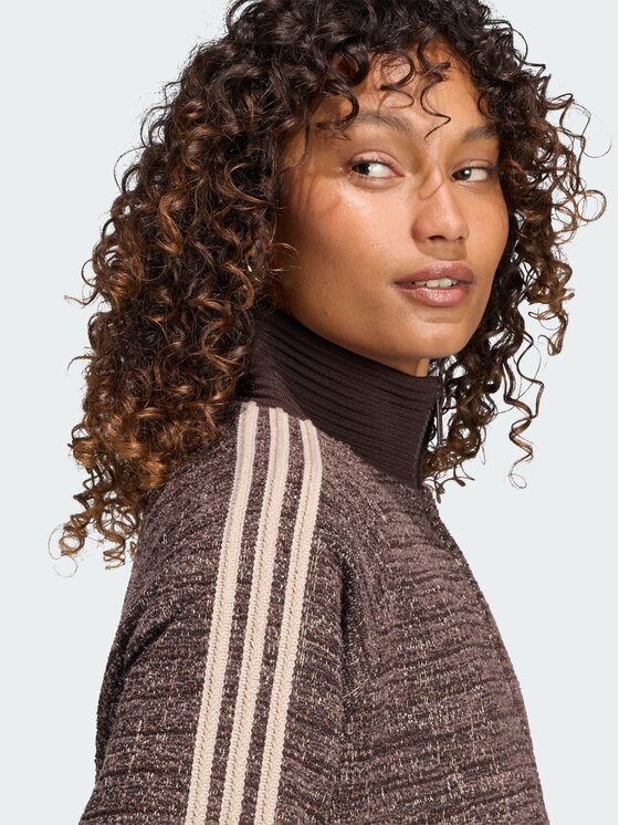 adidas adidas Bluza 172286 Brązowy ciemny Loose Fit