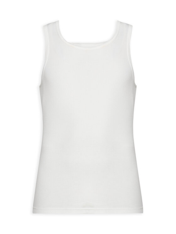 Resteröds Resteröds 2er-Set Tank-Tops 7027 1 Weiß Slim Fit
