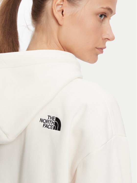 The North Face The North Face Mikina Essential NF0A89EN Écru Oversize