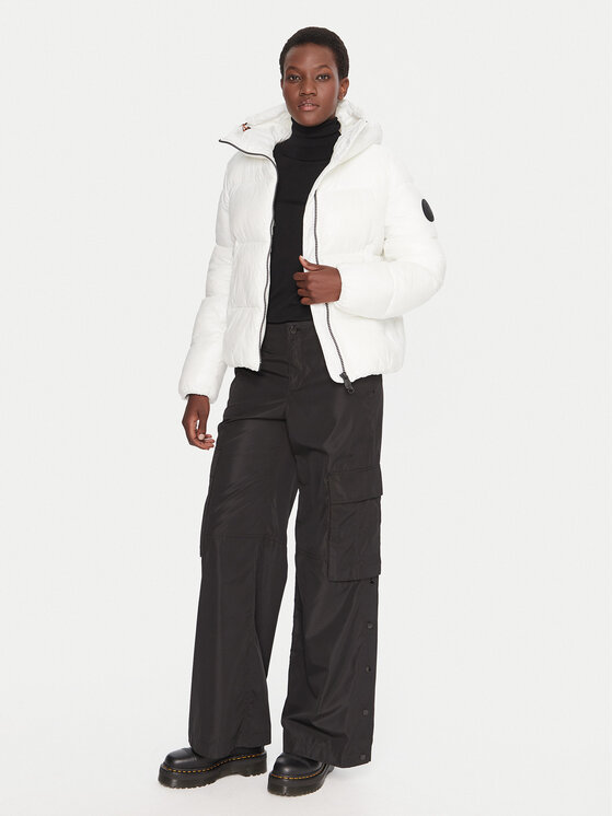 Save The Duck Save The Duck Зимова куртка D31989W LOVE21 Білий Regular Fit
