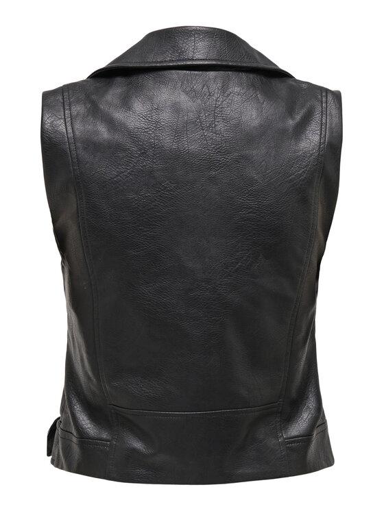 ONLY ONLY Prsluk Vera 15239240 Crna Regular Fit