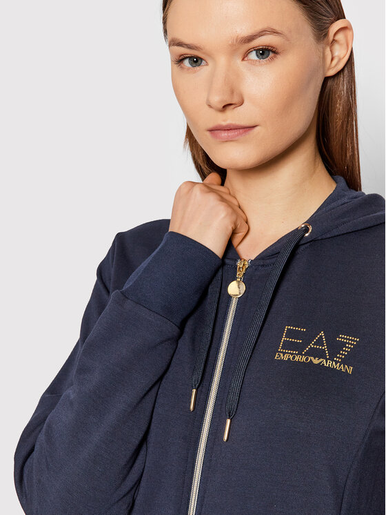 EA7 Emporio Armani EA7 Emporio Armani Jogginganzug 8NTV51 TJ9RZ 1554 Dunkelblau Regular Fit