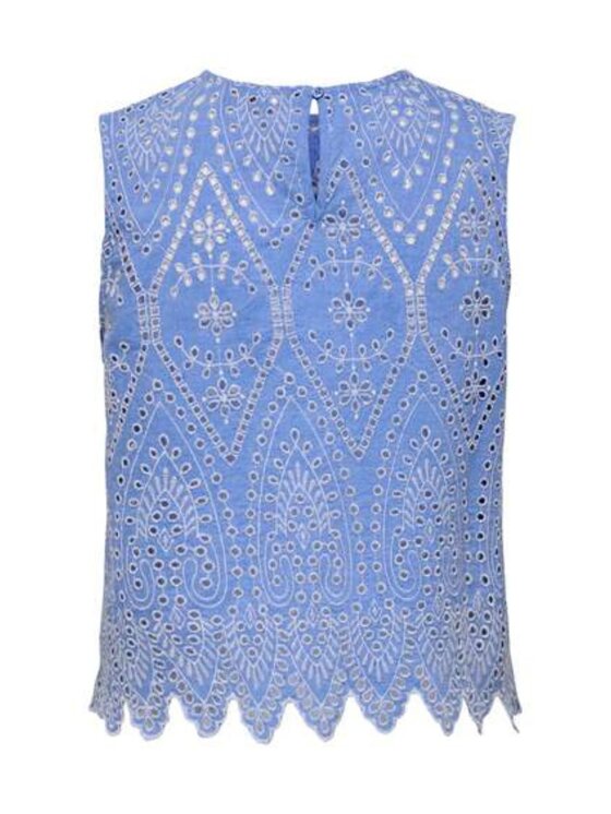 ONLY ONLY Top Top onltulum sl emb Blu Regular Fit