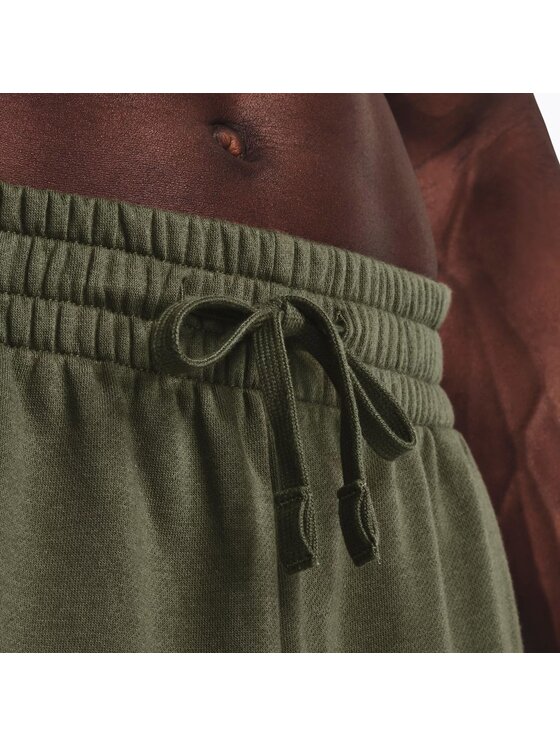 Under Armour Under Armour Spodnie dresowe 1379774-390 Khaki Regular Fit