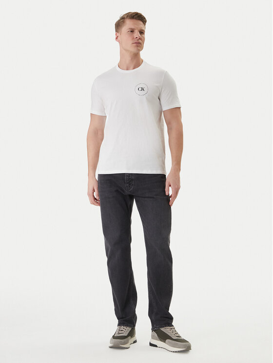 Calvin Klein Jeans Calvin Klein Jeans Póló LV04RF801G Fehér Regular Fit