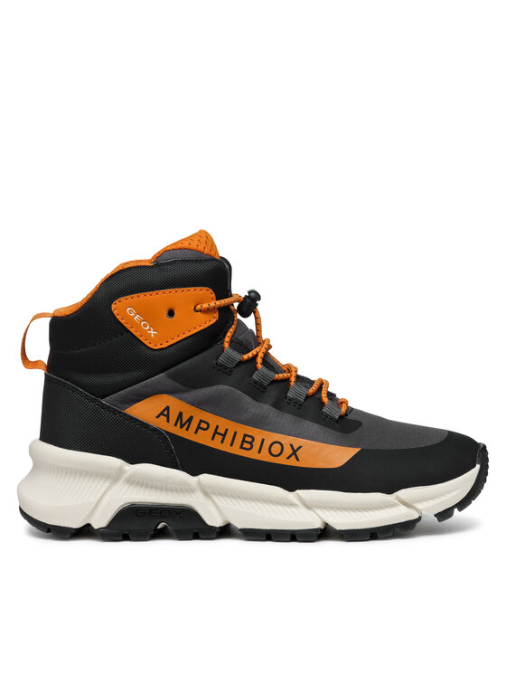 Geox Geox Μποτίνια J Flexyper Plus Boy J46LCA 0FU50 C9291 M Γκρι