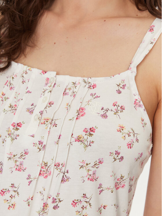 LAUREN RALPH LAUREN LAUREN RALPH LAUREN Nočna srajca ILN22408 Écru Regular Fit
