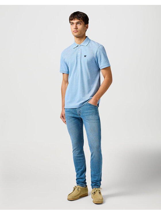 Wrangler Wrangler Polo 112362833 Blu Regular Fit