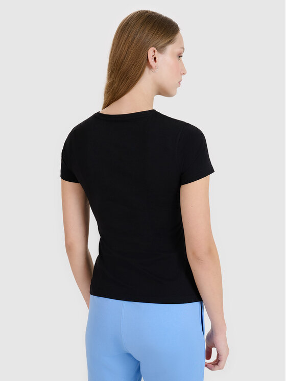 4F 4F T-Shirt NOS Czarny Oversize