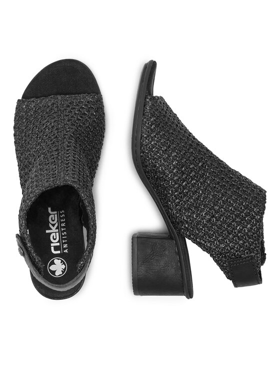 Rieker Rieker Sandalen 64670-00 Schwarz