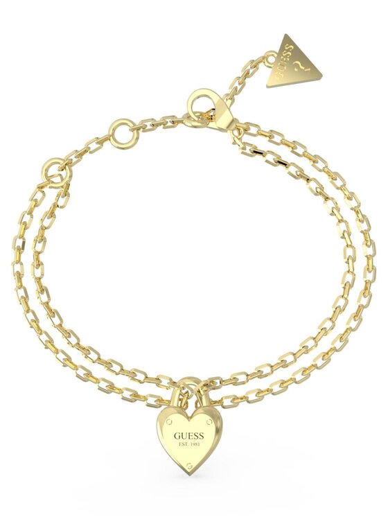 Guess Guess Náramek JUBB04211JW-YG-S Zlatá