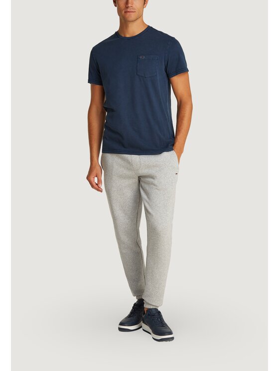 Tommy Jeans Tommy Jeans T-shirt TJM WASHED POCKET Blu Casual Fit