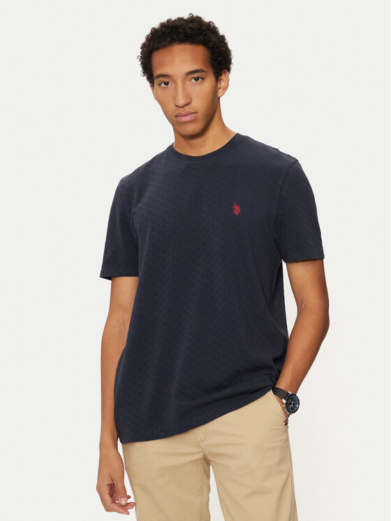 U.S. Polo Assn. T-krekls MUP3617 Tumši zils Regular Fit