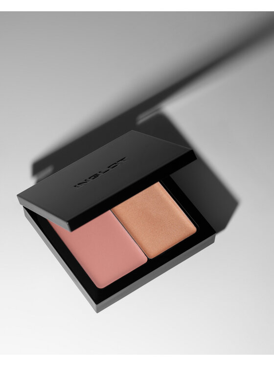 INGLOT INGLOT Kasetka Flexi Freedom System z lusterkiem Paleta cieni do powiek Czarna