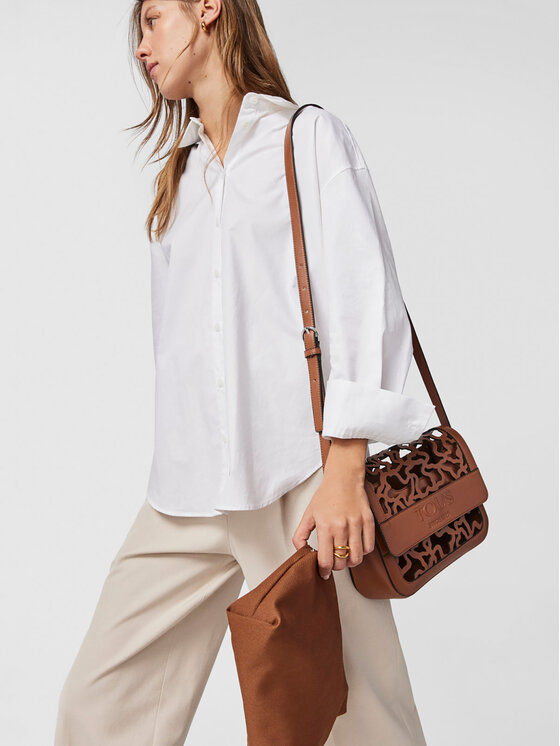 TOUS TOUS Handtasche Bandolera Amaya K.Shock 2001715643 Braun