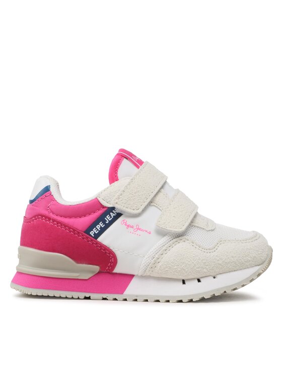Pepe Jeans Pepe Jeans Sneakersy London Basic Gk PGS30565 Bílá