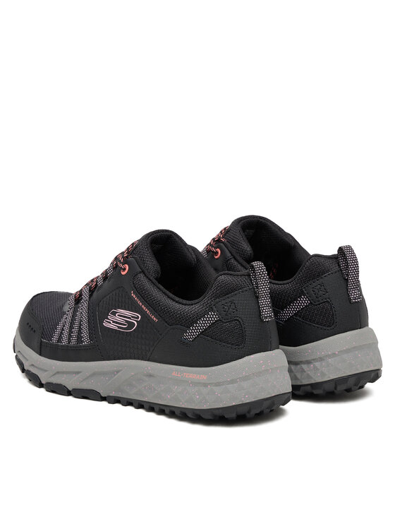 Skechers Skechers Trekingová obuv Escape Plan 180061/BKHP Čierna