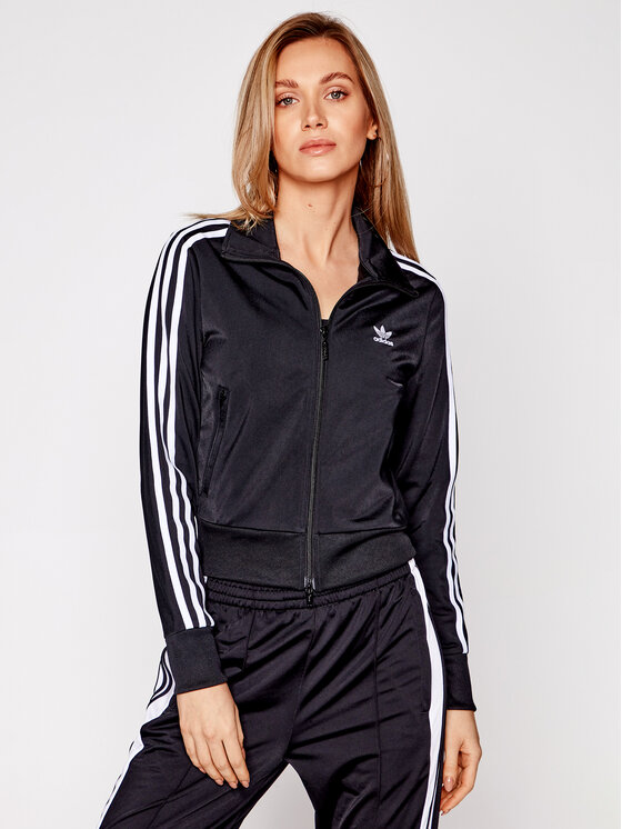 adidas adidas Μπλούζα adicolor Classics Firebird GN2817 Μαύρο Regular Fit