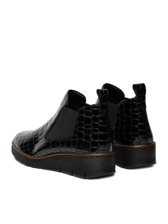 Rieker Rieker Poolsaapad 53794-01 Must
