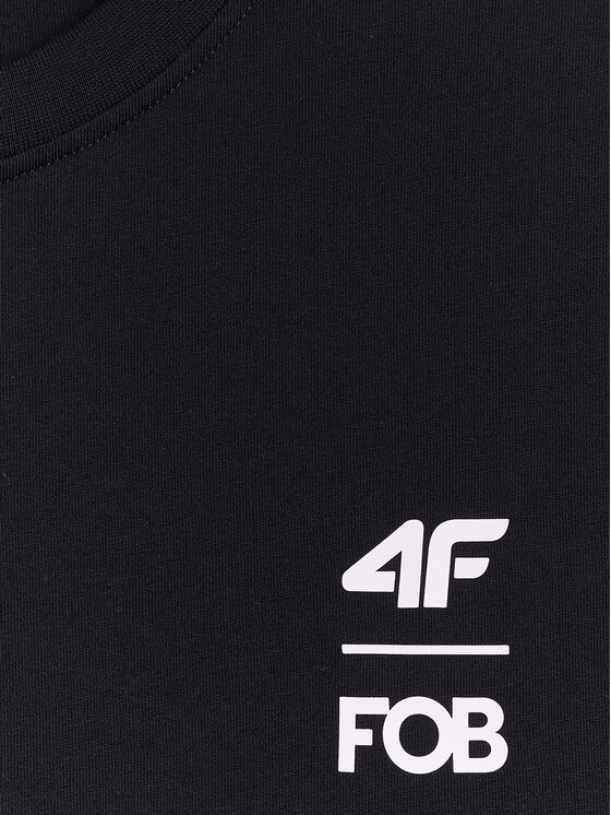 4F 4F Tank top FOB SUMMER Czarny Loose Fit
