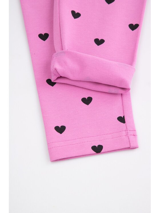 Coccodrillo Coccodrillo Legginsy WC6122102VGA-007 Różowy