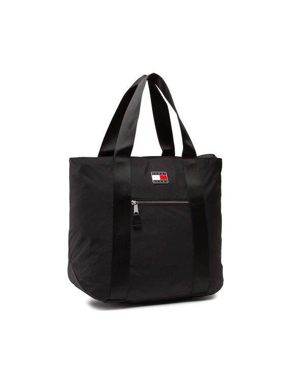 Tommy Jeans Tommy Jeans Дамска чанта Tjw Festival Tote AW0AW11644 Черен