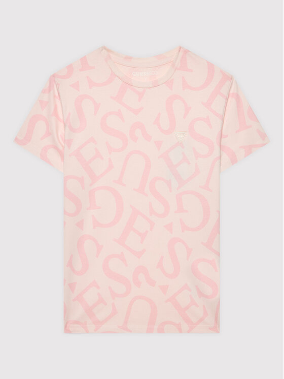 T-shirt J2YI06 K6YW3 Rosa Regular Fit