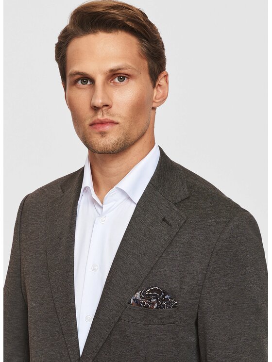 Pako Lorente Pako Lorente Marynarka P26SF-3X-006 Brązowy Slim Fit