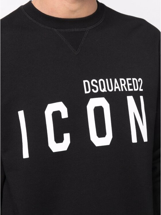 Dsquared2 Dsquared2 Mikina S79GU0004 S25515 Černá Regular Fit