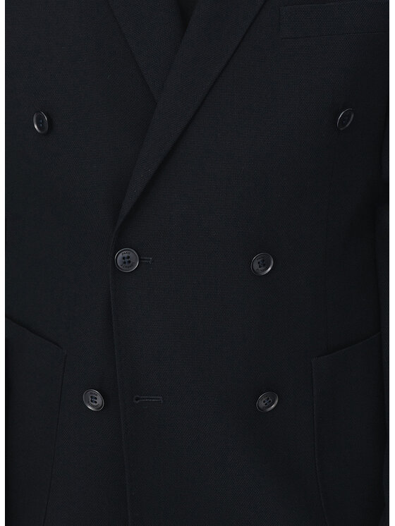 Pako Lorente Pako Lorente Marynarka P24WF-3X-007 Granatowy Slim Fit