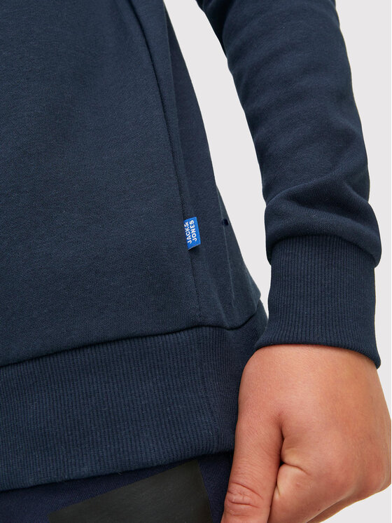 Jack&Jones Junior Jack&Jones Junior Džemperis Logo 12212287 Tamsiai mėlyna Regular Fit