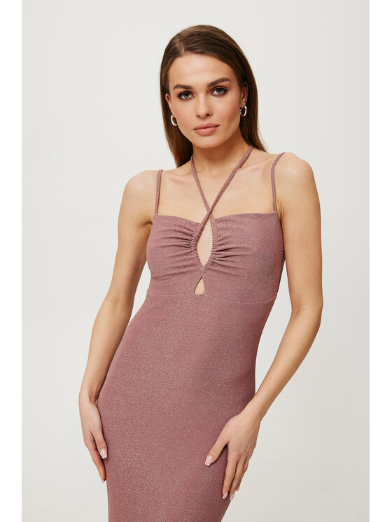 Makover Makover Abito da sera K188 Rosa Premium Fit