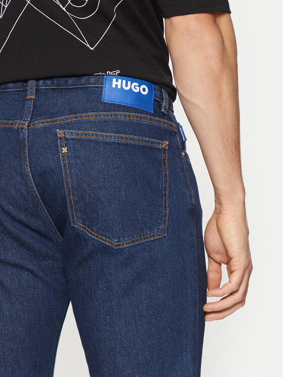 HUGO HUGO Джинси Ash 50529217 Голубий Slim Fit