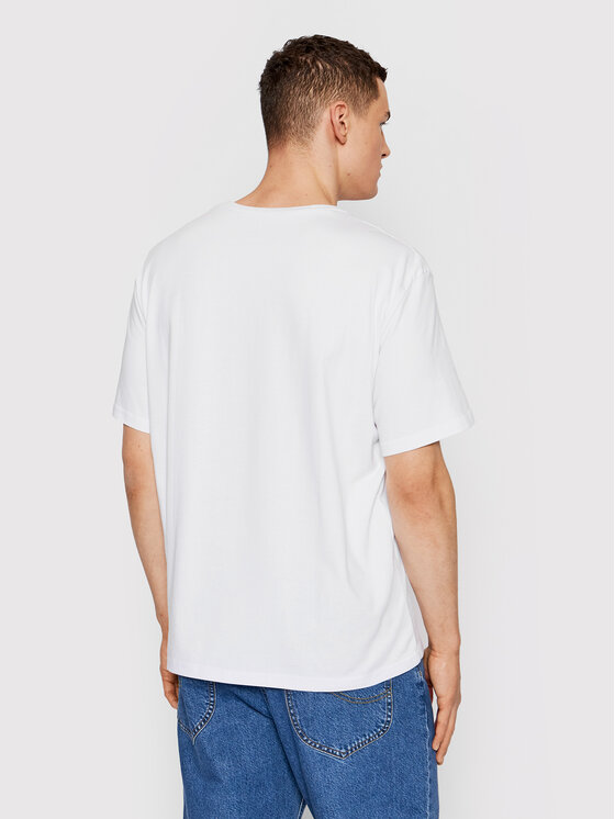 2005 2005 Tričko Unisex Signature Tee Biela Relaxed Fit